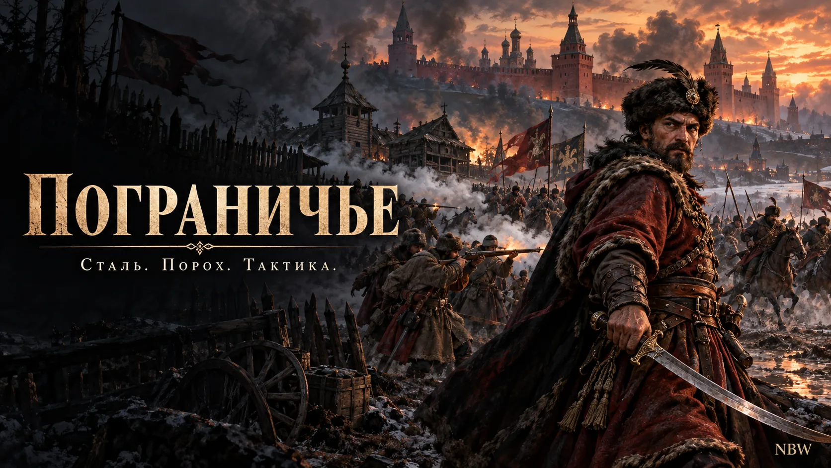 Пограничье. Сталь. Порох. Тактика. Командир перед стенами горящего города.